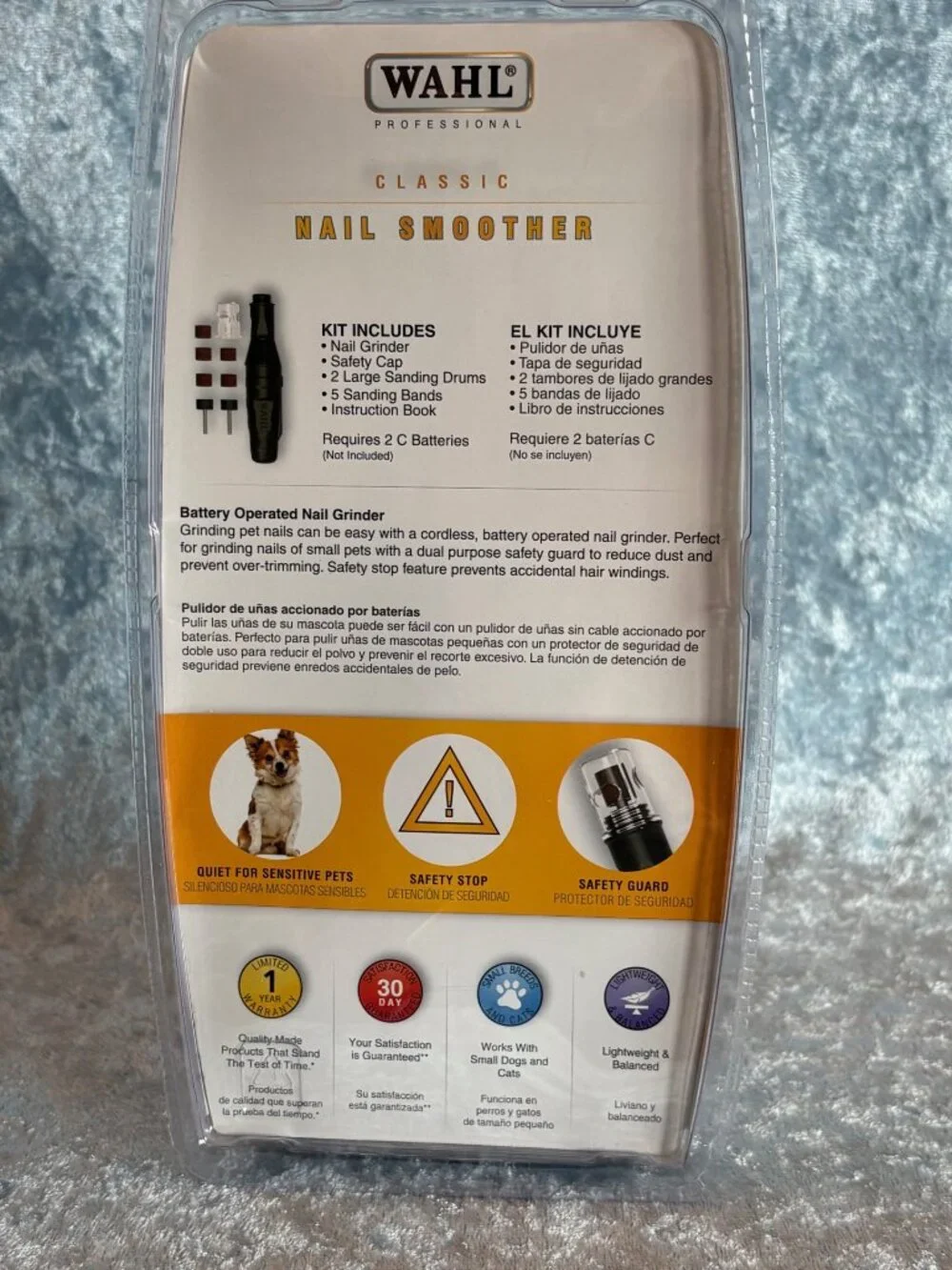 Wahl Professional Classic Nail Smoother for Pets
